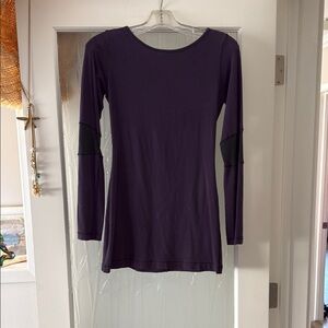 Lululemon Purple Long Sleeve Top